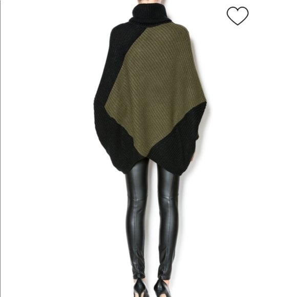 John & Jenn oversized sweater poncho - Picture 2 of 7